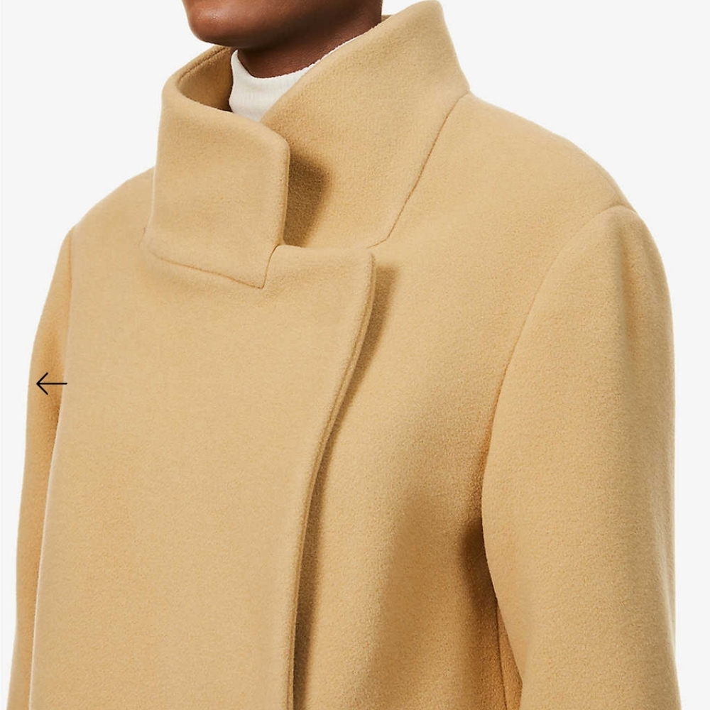NWT REISS | Sicily Wool Coat - Picture 7 of 11